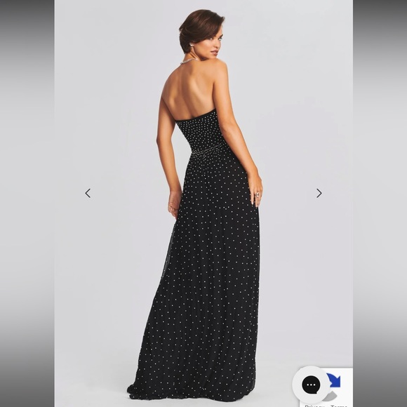 Retrofete Masie Embellished Chiffon Dress - Picture 7 of 8